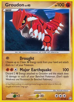 Groudon, Éveil des Légendes, n° 29