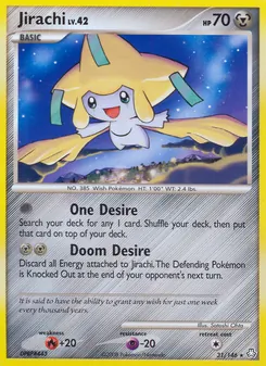 Jirachi, Éveil des Légendes, n° 31