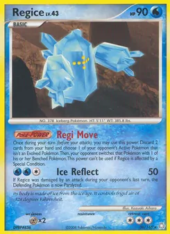 Regice, Éveil des Légendes, n° 36