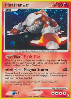 Heatran, Éveil des Légendes, n° 6