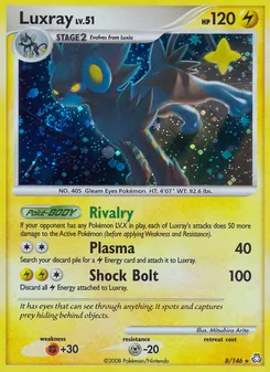 Luxray, Éveil des Légendes, n° 8