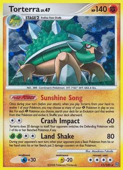 Torterra, Tempête, n° 11