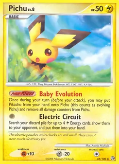 Pichu, Tempête, n° 45