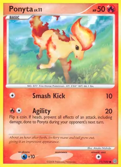 Ponyta, Tempête, n° 71
