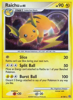 Raichu, Tempête, n° 8