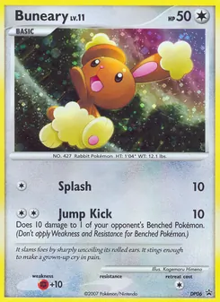 Buneary, DP Black Star Promos, no. DP06