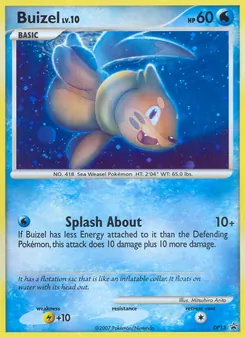 Buizel, DP Black Star Promos, no. DP13