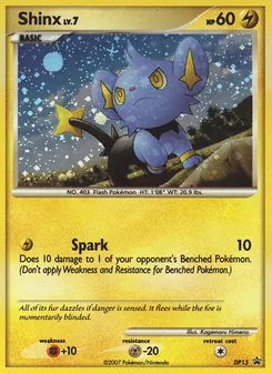 Shinx, DP Black Star Promos, no. DP15