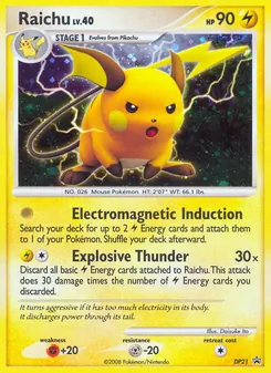 Raichu, Promo DP, n° DP21
