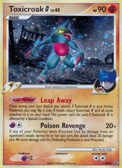 Toxicroak G, DP Black Star Promos, no. DP41