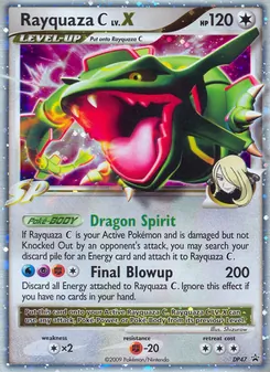 Rayquaza C, DP Black Star Promos, no. DP47
