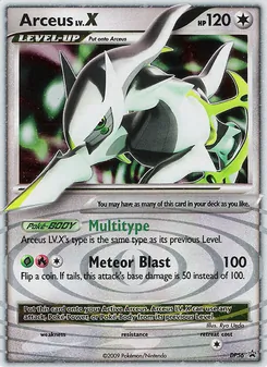 Arceus, DP Black Star Promos, no. DP56