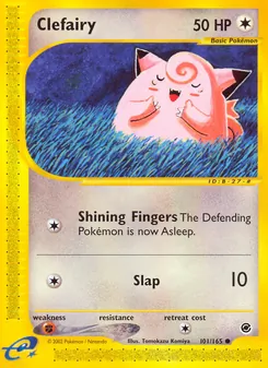 Clefairy, Expedition Base Set, no. 101