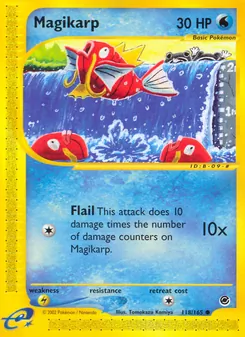 Magikarp, Expedition Base Set, no. 118