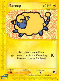 Mareep, Expedition Base Set, no. 119