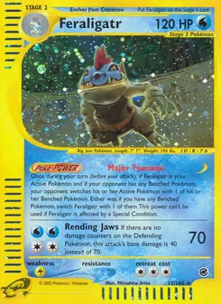 Feraligatr, Expedition Base Set, no. 12