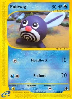 Poliwag, Expedition Base Set, no. 125