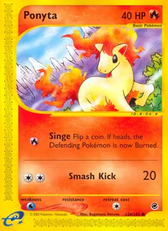 Ponyta, Expedition Base Set, no. 126
