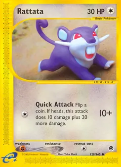 Rattata, Expedition Base Set, no. 128