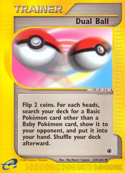 Dual Ball, Expedition Base Set, no. 139