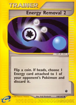 Energy Removal 2, Expedition Base Set, no. 140