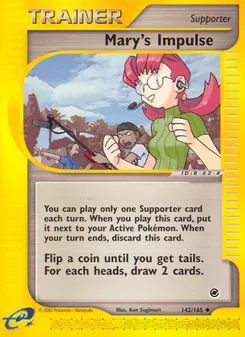 Mary's Impulse, Expedition Base Set, no. 142