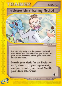 Professor Elm's Training Method, Expedition Base Set, no. 148