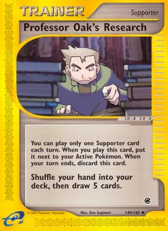 Professor Oak's Research, Expedition Base Set, no. 149