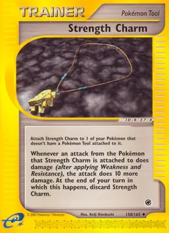 Strength Charm, Expedition Base Set, no. 150