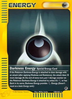 Darkness Energy, Expedition Base Set, no. 158