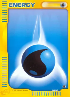 Water Energy, Expedition Base Set, no. 165