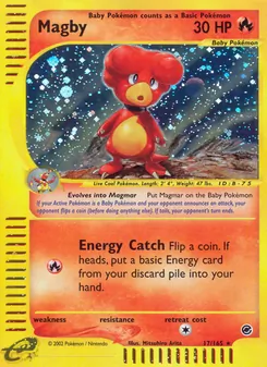 Magby, Expedition Base Set, no. 17