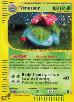 Venusaur, Expedition Base Set, no. 30
