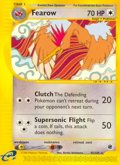 Fearow, Expedition Base Set, no. 45