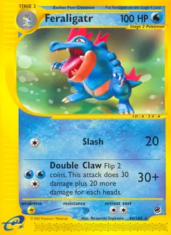Feraligatr, Expedition Base Set, no. 46