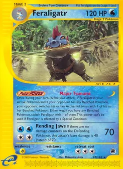 Feraligatr, Expedition Base Set, no. 47