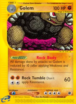 Golem, Expedition Base Set, no. 49