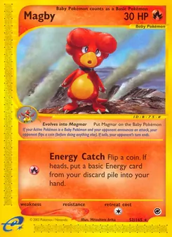 Magby, Expedition Base Set, no. 52