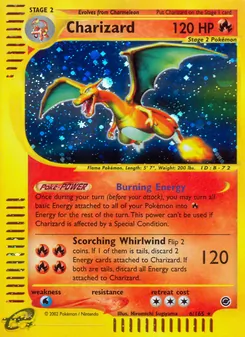Charizard, Expedition Base Set, no. 6