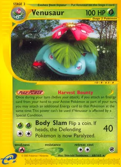 Venusaur, Expedition Base Set, no. 68