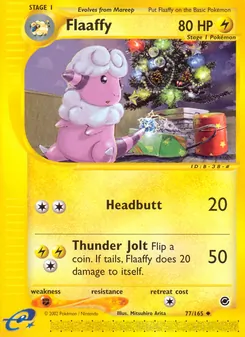 Flaaffy, Expedition Base Set, no. 77