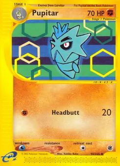 Pupitar, Expedition Base Set, no. 90