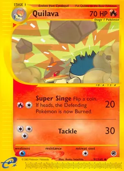Quilava, Expedition Base Set, no. 91