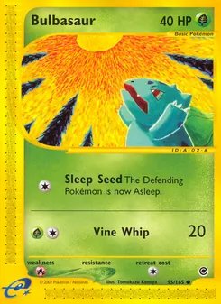 Bulbasaur, Expedition Base Set, no. 95
