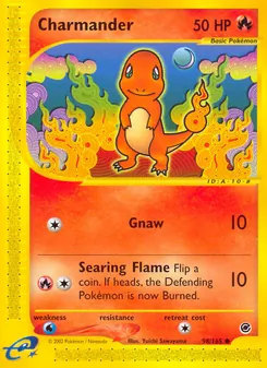 Charmander, Expedition Base Set, no. 98