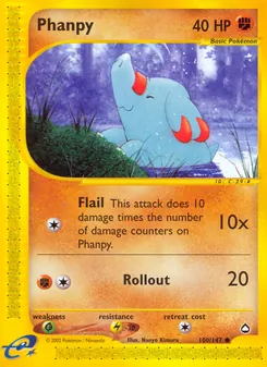 Phanpy, Aquapolis, no. 100