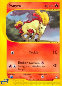 Ponyta, Aquapolis, no. 102
