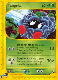 Tangela, Aquapolis, no. 112