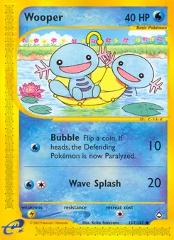 Wooper, Aquapolis, no. 117