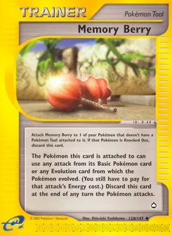 Memory Berry, Aquapolis, no. 128